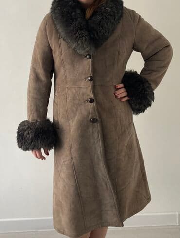 дубленка короткая: Дубленка, Классическая модель, Длинная модель, XL — 1