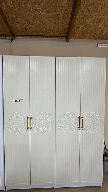 верхний одежда: Шифоньер, шкаф для одежды, Прямой, МДФ — 1