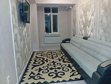 Батирлер: 1 бөлмө, 42 м², Шлагбаум Жеке план, 1 кабат, Евро оңдоо — 6