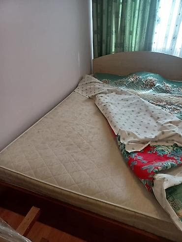 двуспальная кровать цена: Двуспальная кровать, С матрасом, длина - 200 см — 3