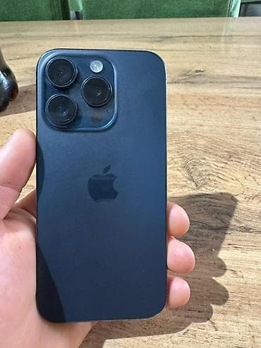 ps 6: IPhone 15 Pro, Б/у, 128 ГБ, Blue Titanium, Коробка, 81 % — 7