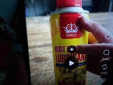 Смазка-очиститель от ржавчины Wangle Rust Remover Lubricant