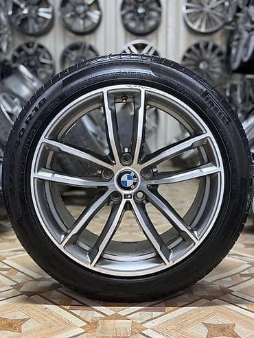 Колеса в сборе 275 / 40 / R 18, Лето, Б/у, Комплект, Легковые, Литые, отверстий - 5