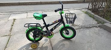 Балдар самокаттары: Детский велосипед “Барс” с дополнительными боковыми колёсами.В — 2
