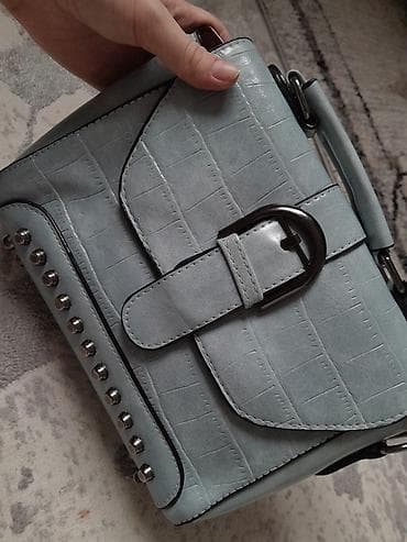 Классические сумки: Сумка-кроссбоди в стиле casual - Материал: экокожа с фактурой под — 3