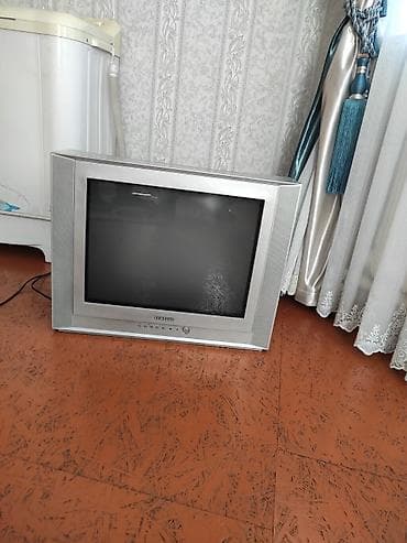 Телевизор Samsung (ЭЛТ/кинескоп). - Диагональ экрана ориентировочно at lalafo.kg Телевизор Samsung (ЭЛТ/кинескоп). - Диагональ экрана ориентировочно