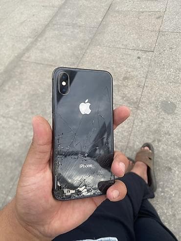 poco c55: IPhone X, Б/у, 64 ГБ, Space Gray, 80 % — 2