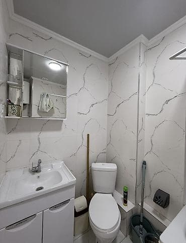 вагон талас: 1 комната, 40 м², Элитка, 13 этаж, Евроремонт — 7