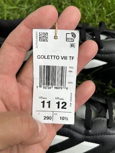 фудболный бутс: Футбольные сороконожки adidas Golettо VIII TF - Тип: турфы для игры — 8