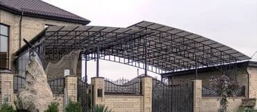 обзор цен на строительные и отделочные работы в бишкеке: Навес жасайбыз левой сложности — 2