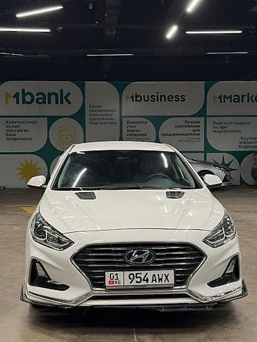 Унаа: Hyundai Sonata: 2018 г., Автомат, Бензин, Седан — 1