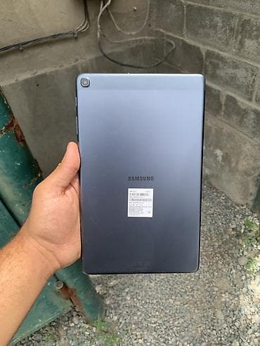 Планшеты: Планшет, Samsung, память 32 ГБ, 10" - 11", 4G (LTE), Б/у, Классический цвет - Серый — 1