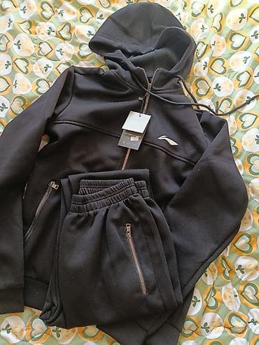 hoodie: Мужские спортивные костюмы с капюшоном (комплект: худи на молнии + — 2