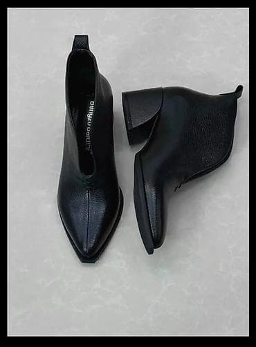 Женские полусапожки/ботильоны из чёрной кожи продаю не подошли по — 2