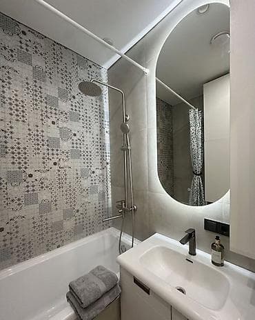 жк южный: 3 комнаты, 112 м², Ала-Арча ТРЦ Элитка, 2 этаж, Евроремонт — 7
