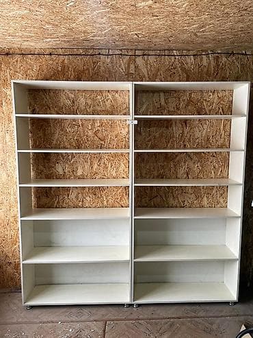 Офисный стеллаж, Новый, ЛДСП, Самовывоз, цвет - Белый