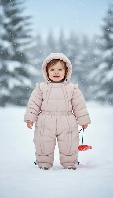 детский зимний комбинизон: Детский зимний комбинезон hb warm & tender (Time for snow). Цвет — — 1