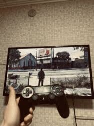 китайский планшет: Sony PlayStation 4 (чёрная) 1) беспроводной геймпад DualShock 4 — 3