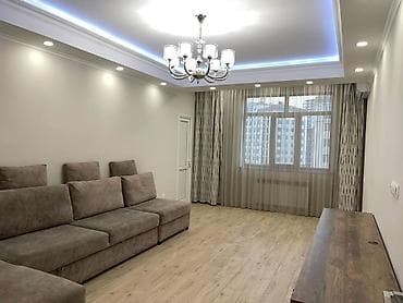 osh flat: 3 комнаты, 114 м², Асанбай мкр 6 этаж, Дизайнерский ремонт — 4