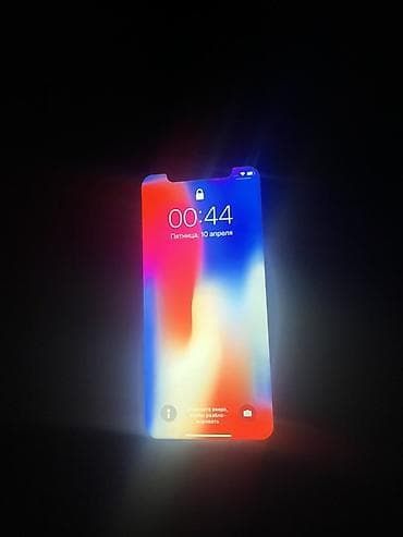 IPhone X, 64 ГБ, Space Gray, 77 %