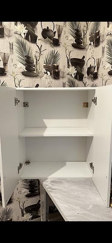 Детская мебель: Кухонный шкаф, Навесной, Без мойки, ЛДСП — 3