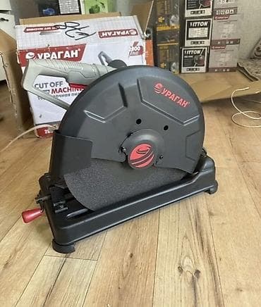 тисы: Отрезная машина по металлу Ураган YP35501 - Диаметр диска: 355 мм - — 1