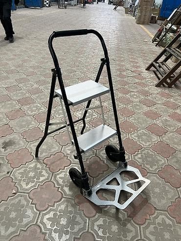 Аппараты для стирки ковров: Складная стремянка-лестница, Материал: Металл, Новый, Для дома, Высота: До 2 м — 1