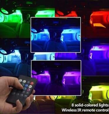 света диот: Яркая подсветка ног в салоне автомобиля непременно украсит его — 15