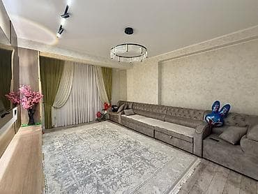 Квартиры: 2 комнаты, 68 м², Аламедин-1 мкр Элитка, 10 этаж, Евроремонт — 2