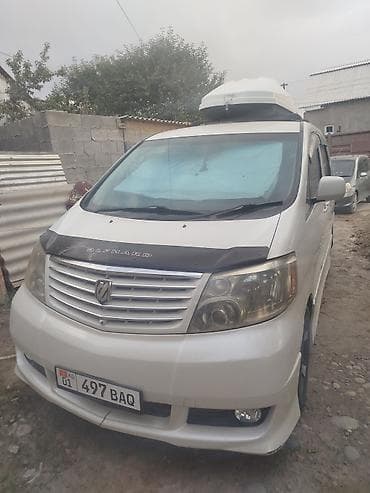 camry gibrid: Toyota Alphard: 2003 г., 3 л, Автомат, Газ, Минивэн — 2