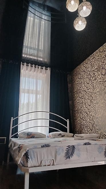 аренда логан: 1 комната, Люкс, элитка, Кудайберген авторынок, Душевая кабина, Постельное белье, Кондиционер — 1
