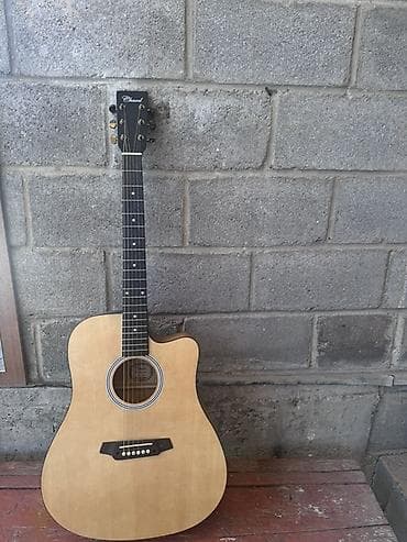 гитара обмен: Акустическая гитара Chord, форма дредноут с вырезом (cutaway) — 1