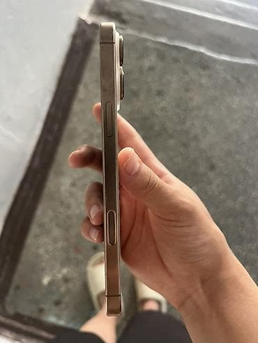 iphone 14 pro price: IPhone 16 Pro Max, 256 ГБ, Desert Titanium, Защитное стекло, Чехол, 86 % — 4