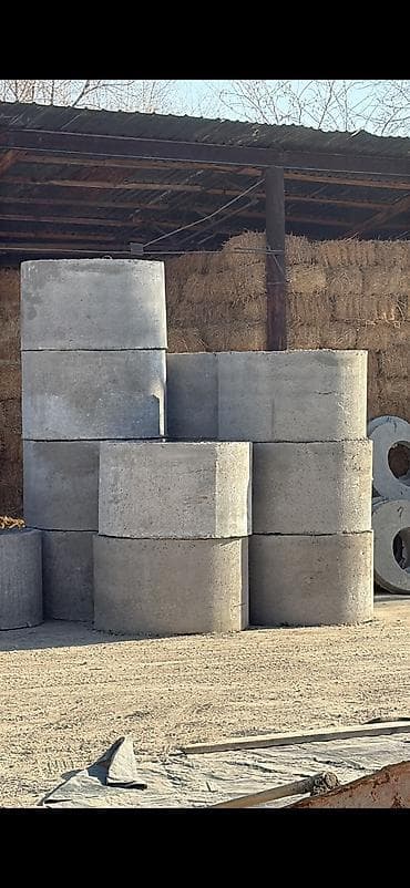 химия для септика: Железобетонное (ЖБИ) кольцо для септика Размер: 110 x 90 x 7 см, Платная установка, В розницу — 1