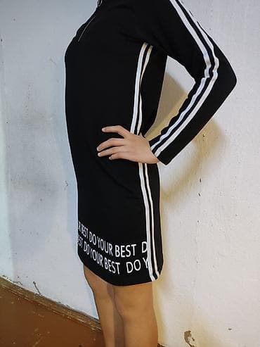 форма вайени: Детское платье, цвет - Черный, Б/у — 5