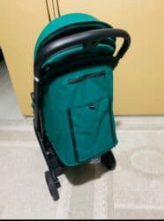 детская коляска с дождевиком: Балдар арабасы, түсү - Кара — 30