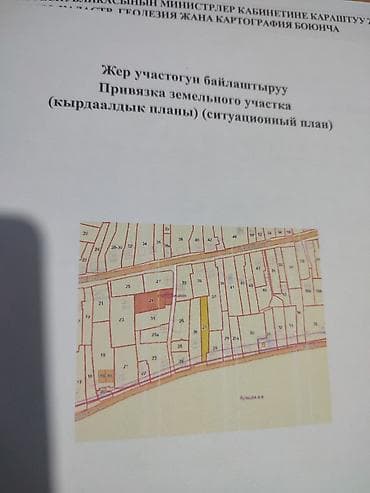 участок канте: 5 соток, Для строительства, Договор дарения — 1