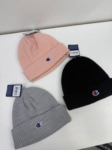 шапка тёплое: Шапки-бини брендов Calvin Klein, Hurley и Champion Мужские/женские 💯 — 4