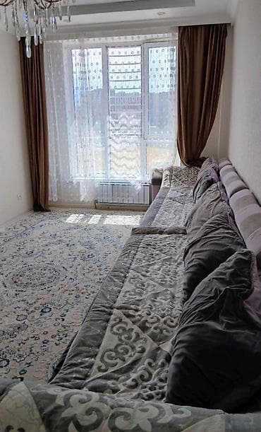 Недвижимость: 1 комната, 46 м², Ак-Кеме (старый аэропорт) Элитка, 8 этаж, Евроремонт — 2