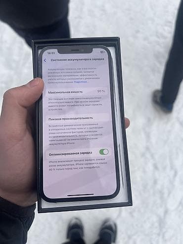 IPhone 12 Pro, Колдонулган, 512 ГБ, Alpine Green, Куту, 90 % — 4