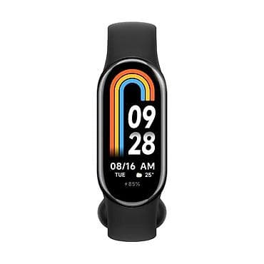 ми банд 10: Mi-band 8 Фитнес-браслет (черный) с AMOLED-экраном в форм-факторе — 1