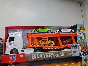 cargo traffic: Игрушечный автоперевозчик BILAYER TRUCK (LINDA, NO.8193-1) - — 1