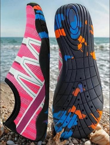 Спорт жана хобби: Акваобувь (рифовые тапочки) для пляжа и водных видов активности - — 5