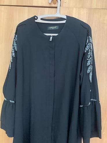 золотой ворон: Вечернее платье, Длинная модель, С рукавами, С пайетками, L, XL — 3