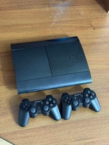 Playstation 3 Super slim Память: 500гб 2 джойстика Прошитый Внутри 8