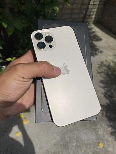 apple pro: IPhone 12 Pro Max, 128 ГБ, Matte Gold, Коробка, 80 % — 6