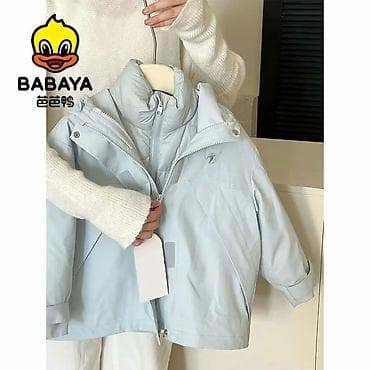 side by side: Эта светло-голубая куртка от Babaya имеет двухслойную конструкцию — 1