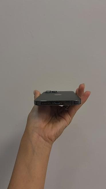 апл 12: IPhone 12 Pro Max, Б/у, 128 ГБ, Графит, Зарядное устройство, Защитное стекло, Чехол — 3