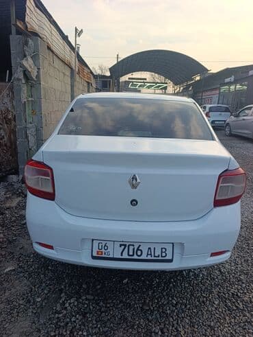 купить шины бу в бишкеке: Renault Logan: 2015 г., 1.6 л, Механика, Газ, Седан — 3