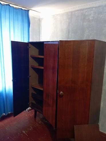 мягкая мебель табылга: Зал үчүн гарнитур, Шкаф, ДСП, түсү - Күрөң — 1